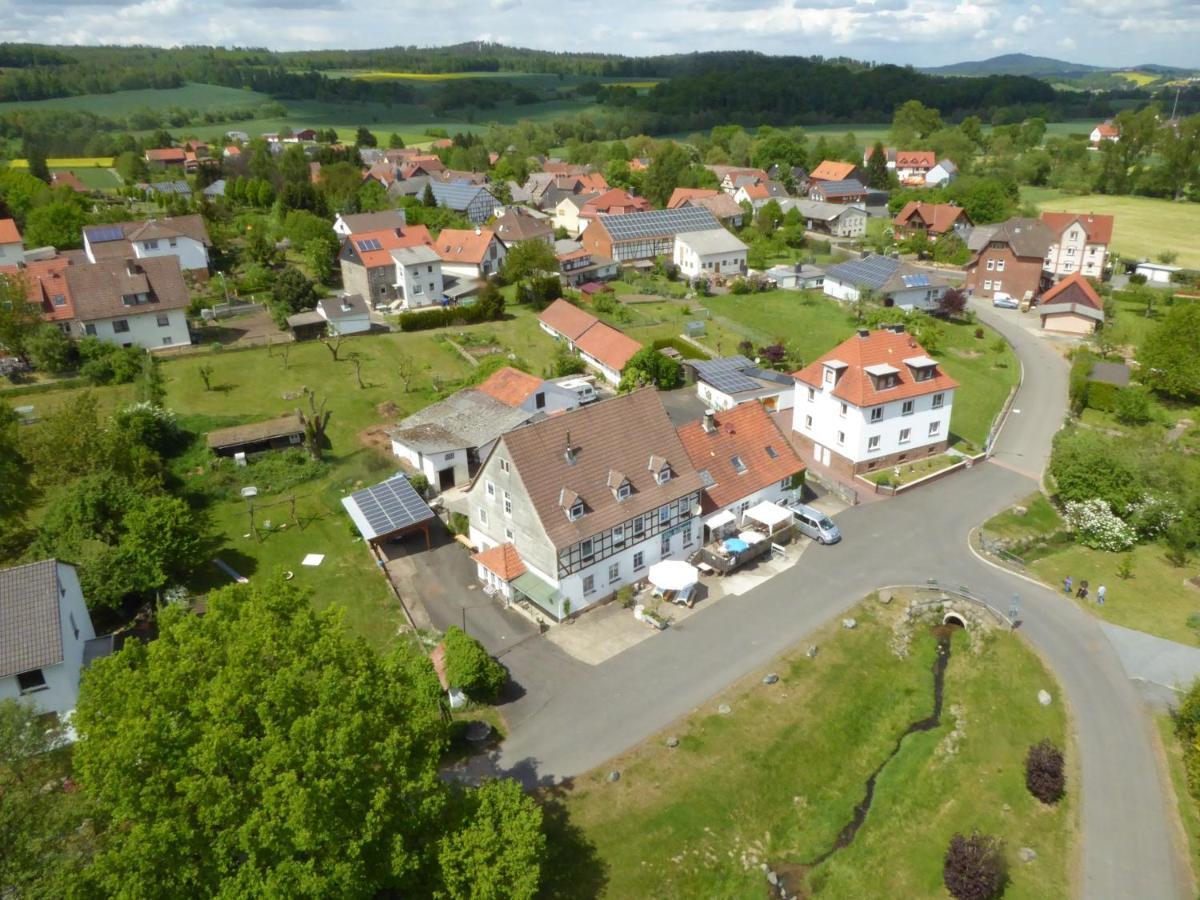 Ferienwohnung An Der Schlier Neuental Bagian luar foto