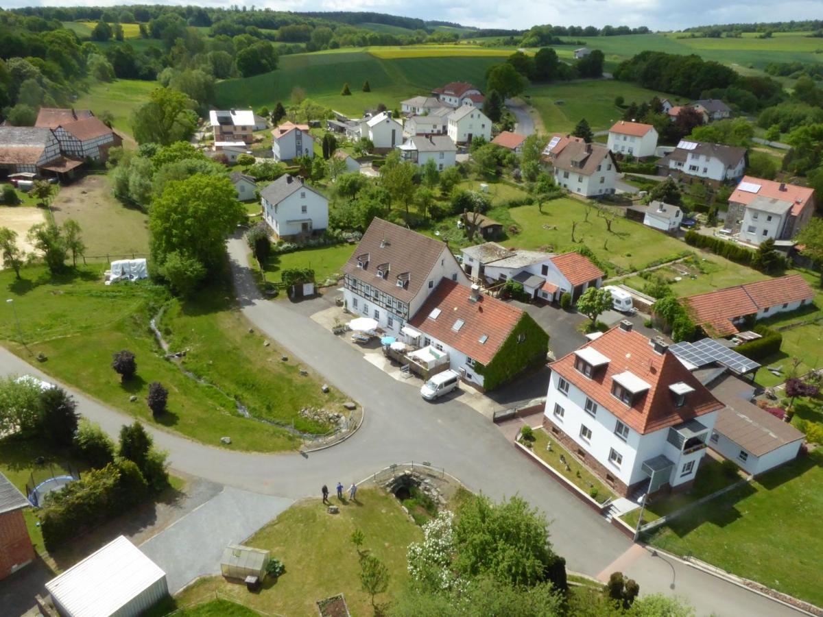 Ferienwohnung An Der Schlier Neuental Bagian luar foto